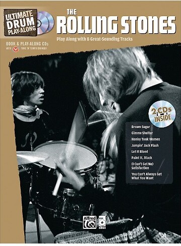 Alfred AlfredUltimateDrumPlay-Along:TheRollingStonesBook