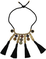 Thumbnail for your product : Etro Gold-plated multi-stone necklace