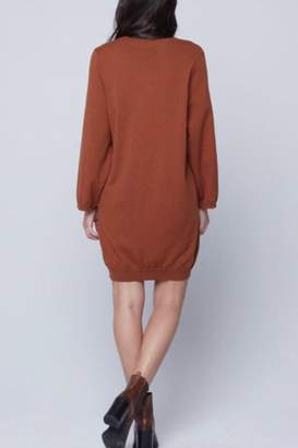 Knot Sisters Toffee Sweater Dress