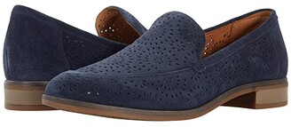 blue suede clarks