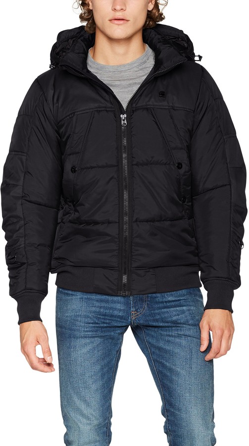 chambray pw hooded jacket