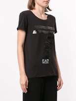 Thumbnail for your product : EA7 Emporio Armani sequinned 7 logo T-shirt