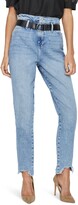Thumbnail for your product : Vero Moda Audrey High Waist Nibbled Hem Belted Jeans