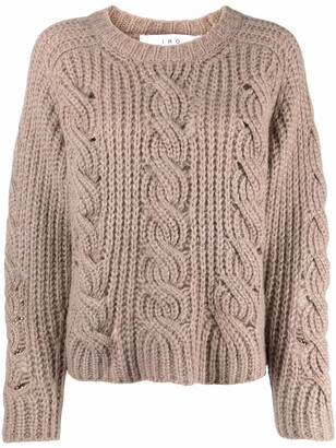 IRO Babe cable-knit jumper