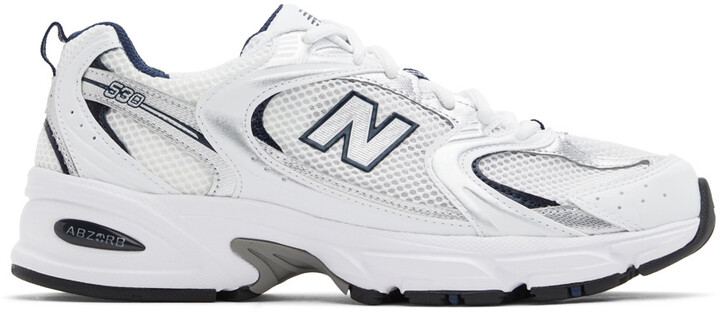 Mens White New Balance Shoes | Shop the world's largest collection of  fashion | ShopStyle