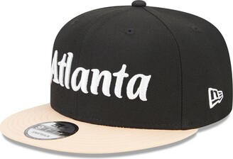 ATLANTA HAWKS PINCH FRONT MESH BACK HAT (BLACK) – Pro Standard