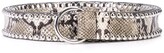 Thumbnail for your product : B-Low the Belt Mia Moto snake print belt