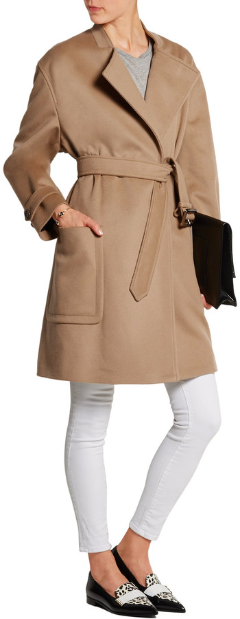 Burberry Wool and cashmere-blend coat - ShopStyle