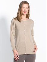 Thumbnail for your product : La Redoute CHARMANCE Ladies Cashmere Feel Pearlised Button Cardigan