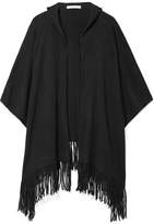 Thumbnail for your product : Skin Gabriella Hooded Fringed Cashmere Cape