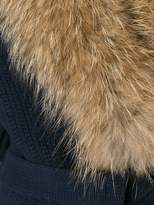 Thumbnail for your product : P.A.R.O.S.H. marmot fur collar cardi-coat