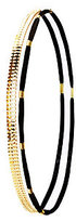 Thumbnail for your product : Charlotte Russe Faux Suede & Chain Head Wraps - 2 Pack