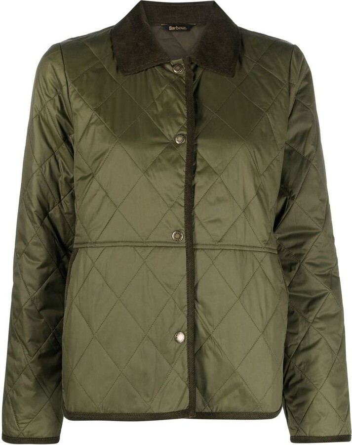 Barbour Diamondquilted field jacket ShopStyle