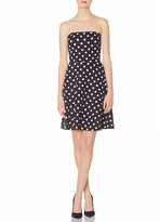 Thumbnail for your product : The Limited Dot Ponte Strapless Dress