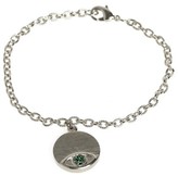 Thumbnail for your product : House Of Harlow Evil Eye Disc Charm Bracelet