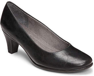 Aerosoles Women's A2 by Redwood Pump - Black Faux Leather Casual Shoes