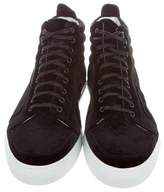 Thumbnail for your product : Del Toro Velvet Boxing Sneakers w/ Tags