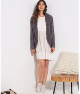 Thumbnail for your product : La Redoute NOA NOA Chunky Rib Open Cardigan with Shawl Collar