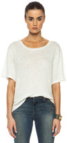 Thumbnail for your product : Acne Studios Wonder Linen Tee in Black