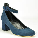 Thumbnail for your product : Footnotes Zara - Suede Anklewrap Pump
