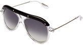 Thumbnail for your product : Roland Mouret Hudson Aviator Sunglasses