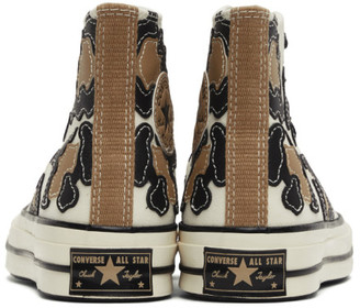 converse off white hacked leopard