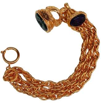 Chanel Gold Metal Bracelets