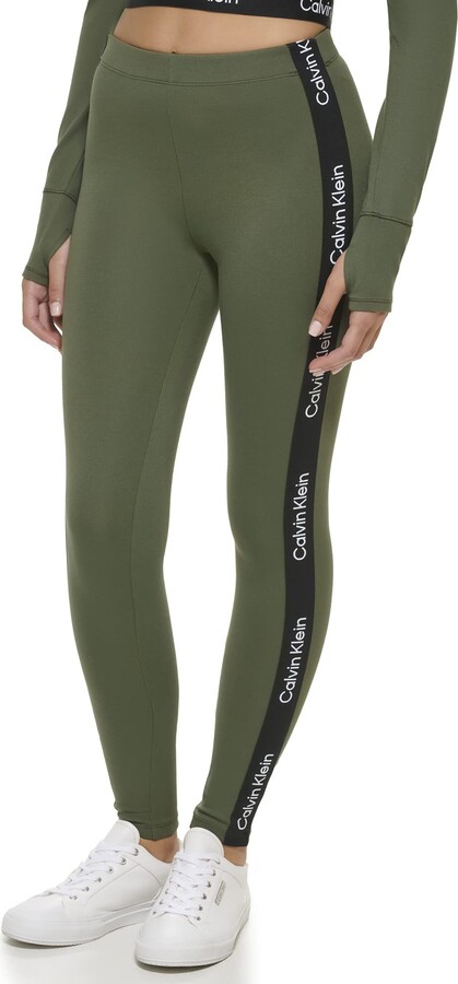 Calvin Klein Performance Women's High Waisted Logo Leggings