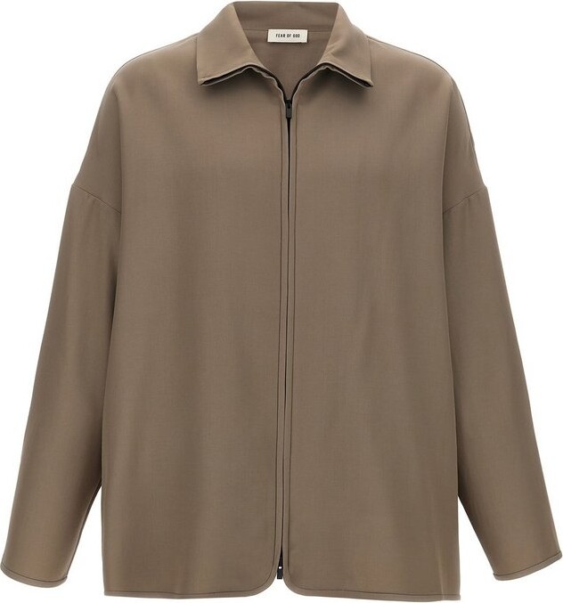 Fear Of God High-Neck Zipped Jacket
