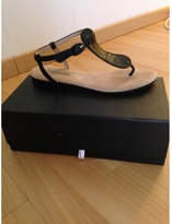 Thumbnail for your product : Repetto Black Leather Sandals