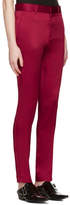 Thumbnail for your product : Haider Ackermann Red Classic Trousers