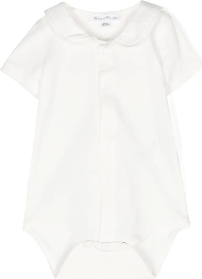 Logo-Embroidered Cotton Body