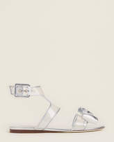 valentino sandals silver