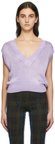 Thumbnail for your product : Calle Del Mar Purple Chunky Vest