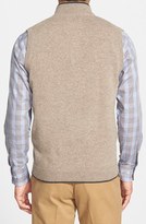 Thumbnail for your product : Men's John W. Nordstrom Quarter Zip Cashmere Vest
