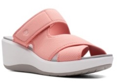 clarks cloudsteppers womens orange