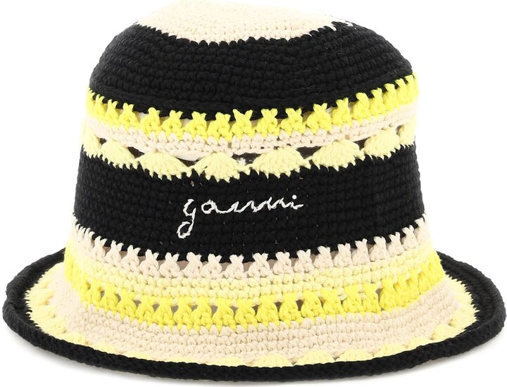 Ganni Crochet Bucket Hat ShopStyle