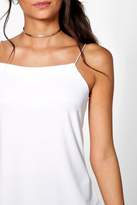 Thumbnail for your product : boohoo Tall Ruby Elastic Strap Texture Cami