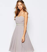 Thumbnail for your product : TFNC WEDDING Embellished Waist Prom Dress