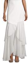 Thumbnail for your product : Haute Hippie Tiered Maxi Skirt, Swan