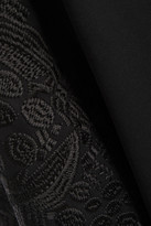 Thumbnail for your product : Ann Demeulemeester Embroidered French Cotton-terry Sweatshirt