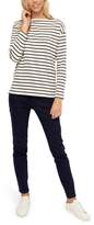 Thumbnail for your product : Jaeger Ls Patch Pocket Winter Breton Jersey Top