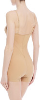 Thumbnail for your product : La Perla Cutout Tulle-paneled Stretch-jersey Bodysuit