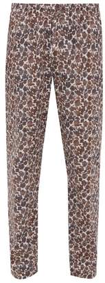 Zimmerli Light Magic Floral-print Pyjama Trousers - Mens - Brown Multi