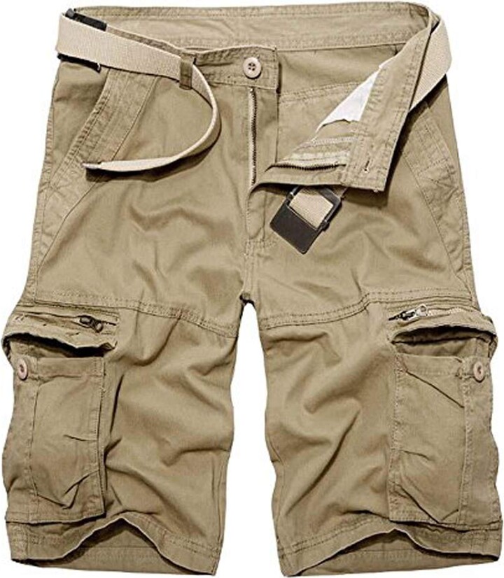 AKARMY MUST WAY Men's Men's Lightweight Cargo Shorts Utility Work Short