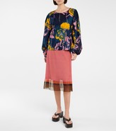 Thumbnail for your product : Dries Van Noten Floral cotton blouse