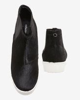 Thumbnail for your product : Collection Privée? Collection PRIVÉE High Top Slip On Haircalf Sneakers
