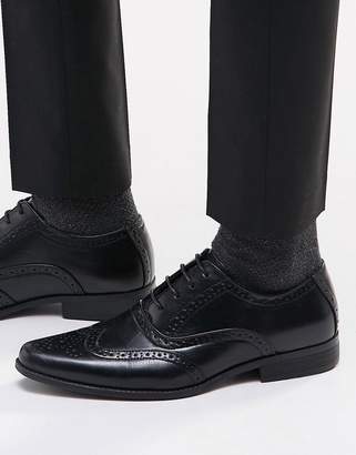 ASOS Brogue Shoes In Black