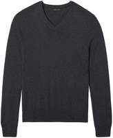 Thumbnail for your product : Banana Republic Slim Silk Cotton Cashmere V-Neck Sweater