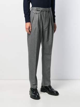 Lardini pleated front tailored trousers